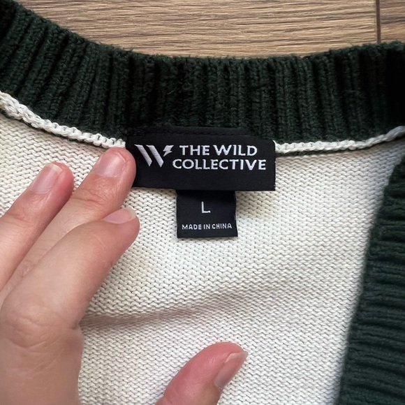 Green Bay Packers Wild Collective Women’s Vintage Cardigan - Picture 3 of 8